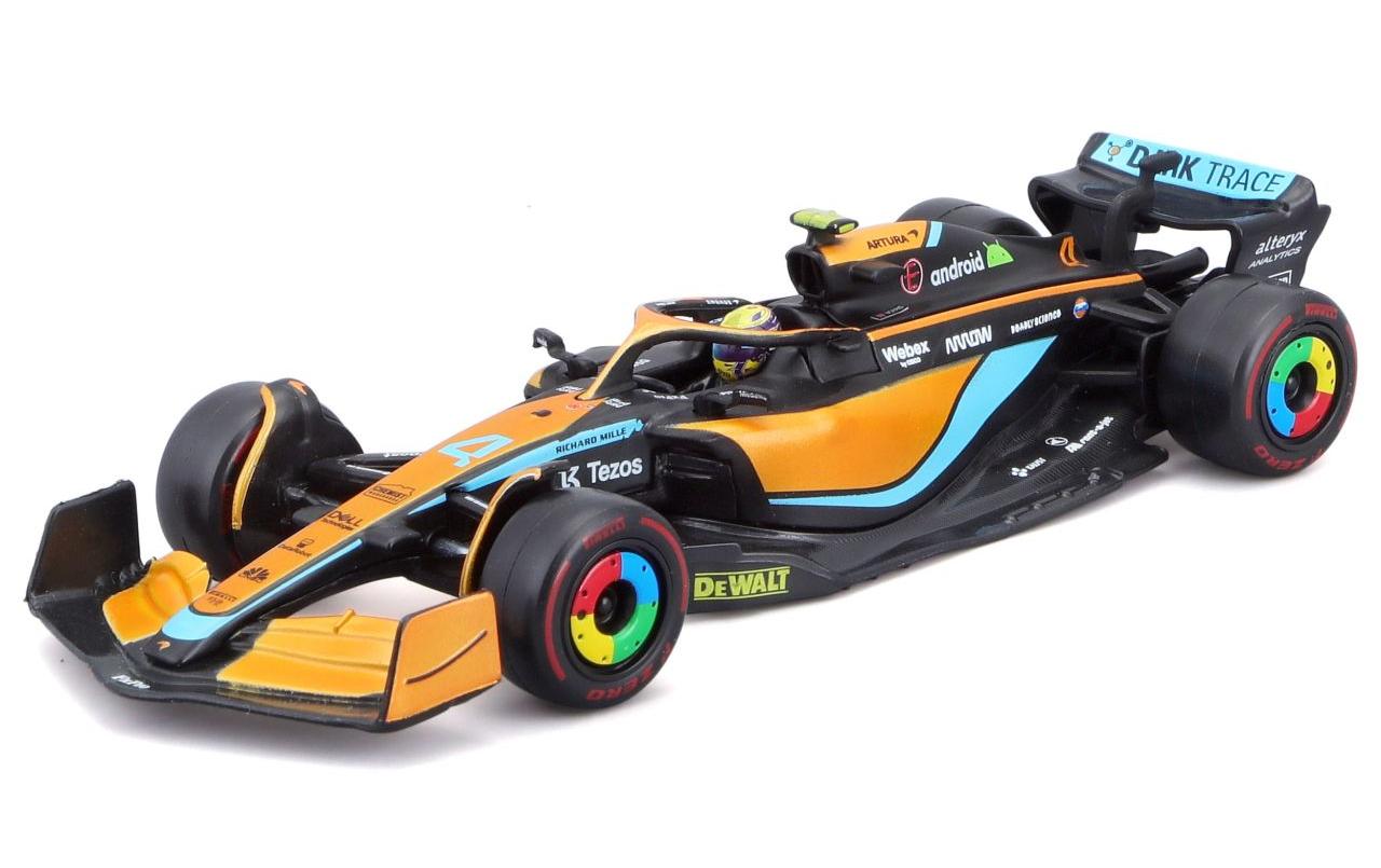 McLaren Mercedes F1 MCL36 Norris 2022 1:43Sammlermodell im Massstab 1:43