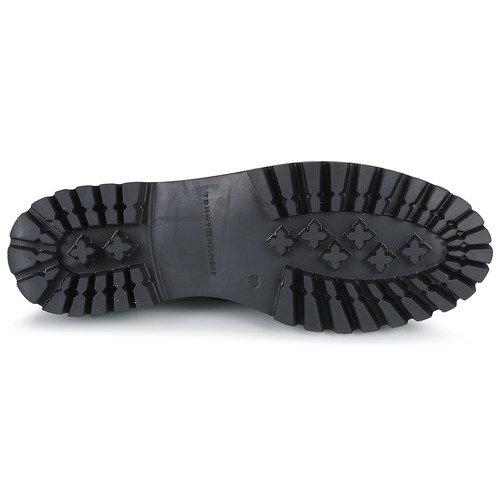 Tommy Hilfiger - Buckle Lace Up Boot Negro