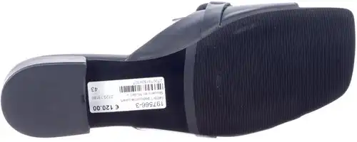 6405-1/Gigi-1 Babouche zwart - maat 43 slipper zwart - maat 43 Calandschoen