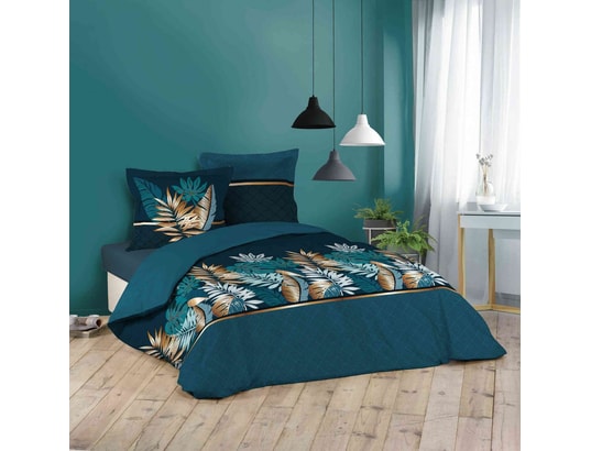 DOUCEUR D'INTERIEUR - Parure de lit housse de couette Parure de lit alianor 240x220 cm