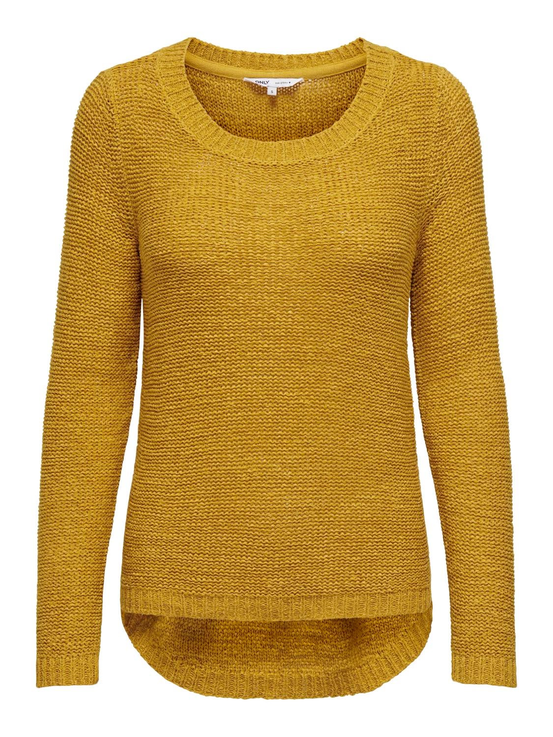ONLGEENA Strickpullover Golden Spice