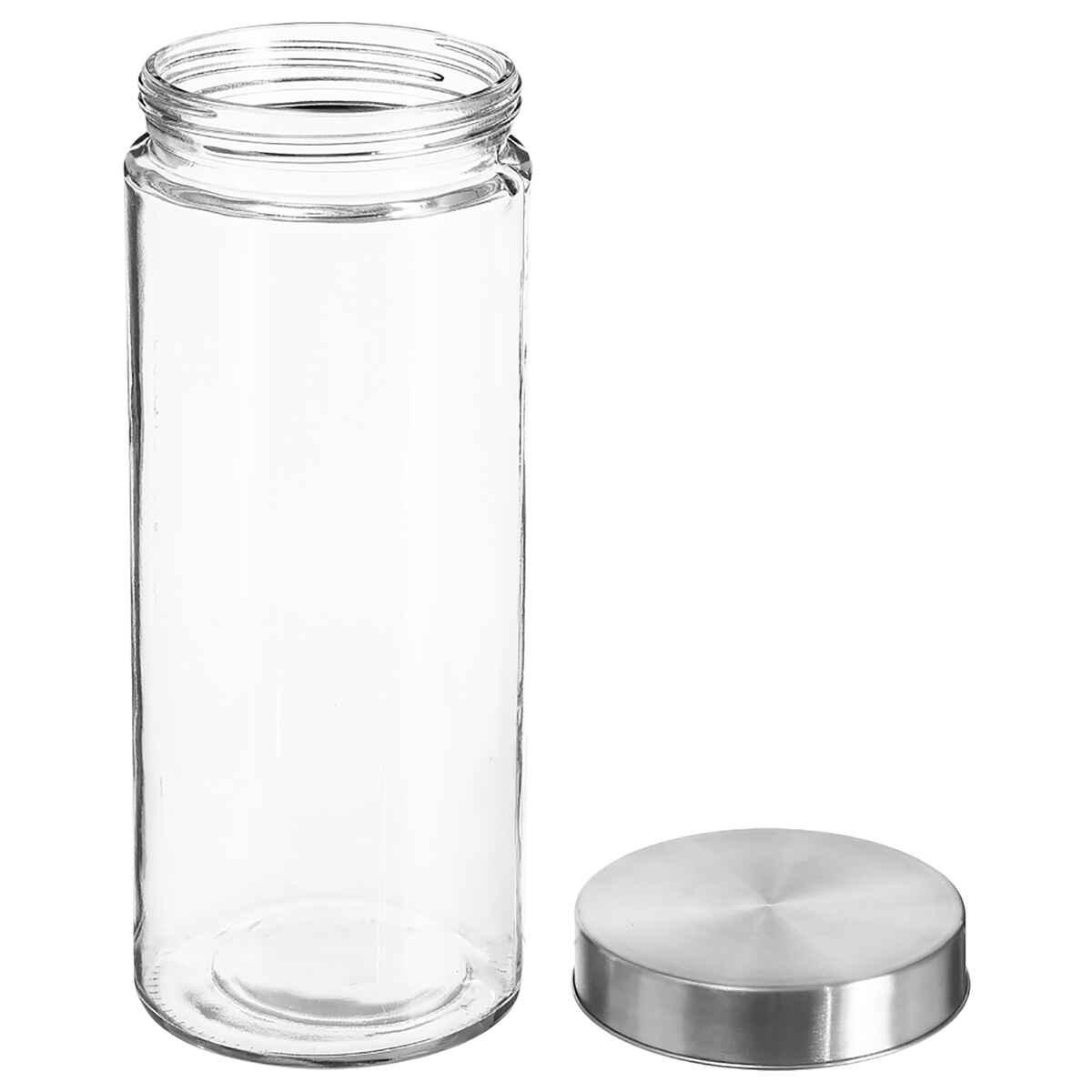 BOCAL VERRE INOX 2L