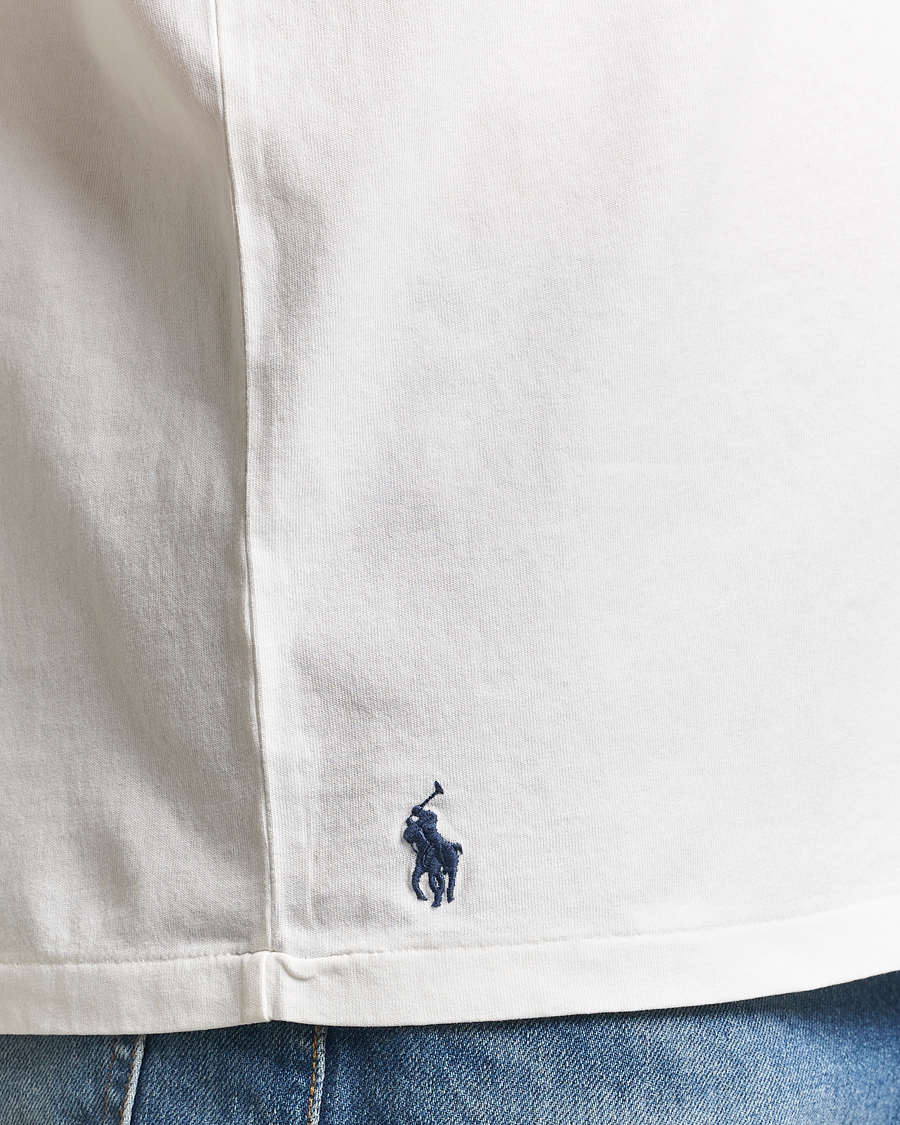 Polo Ralph Lauren Washed Classic Fit Pocket Tee Deckwash White