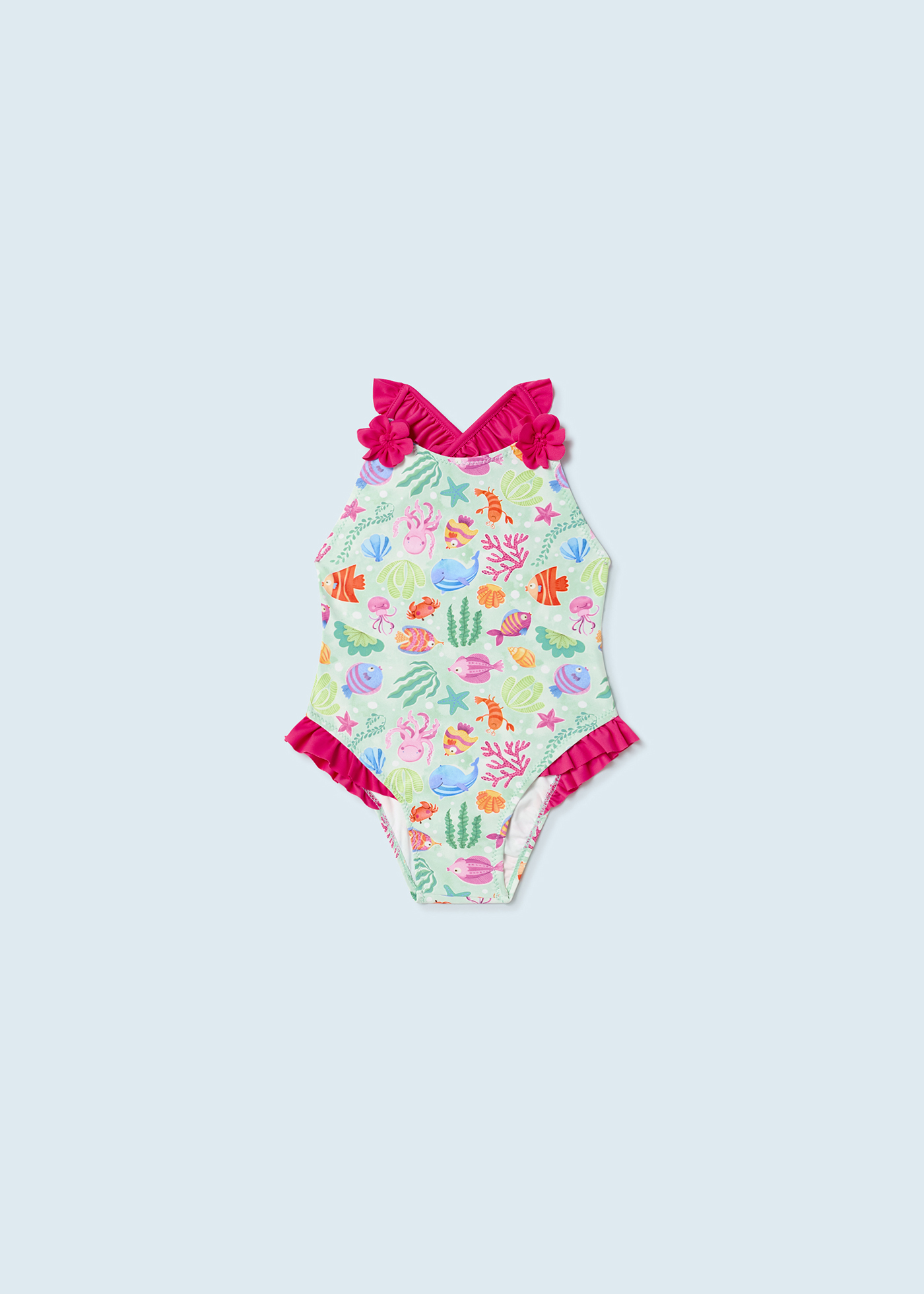 Maiô estampado para bebê