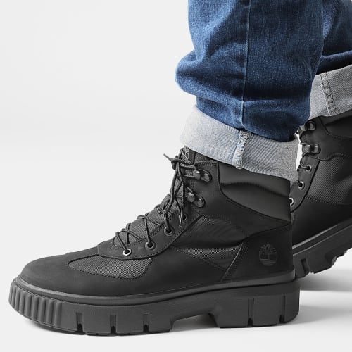 Boots Greyfield A5ZD4 Black Nubuck