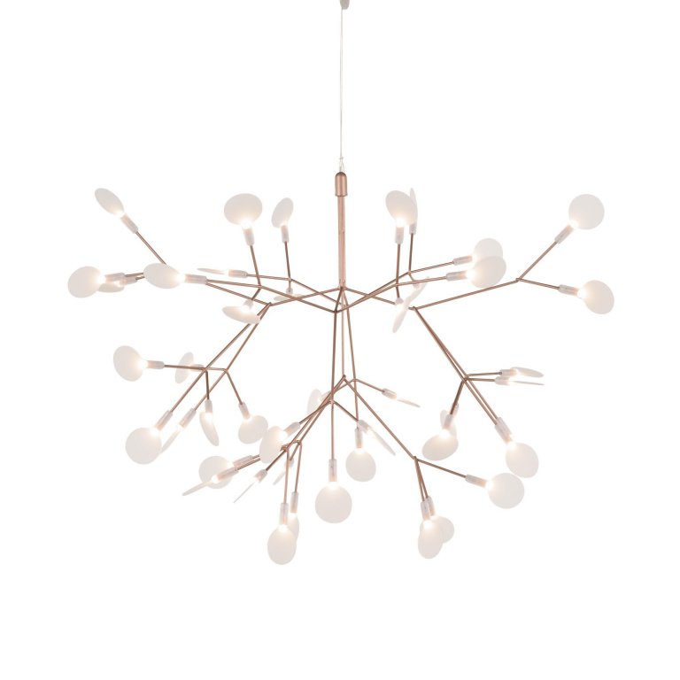 Moooi Heracleum III hanglamp LED small koper