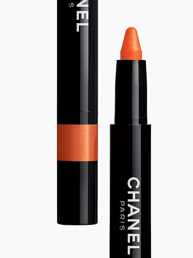 CHANEL 3-IN-1 STIFT: LIDSCHATTEN, EYELINER UND KAJAL orange