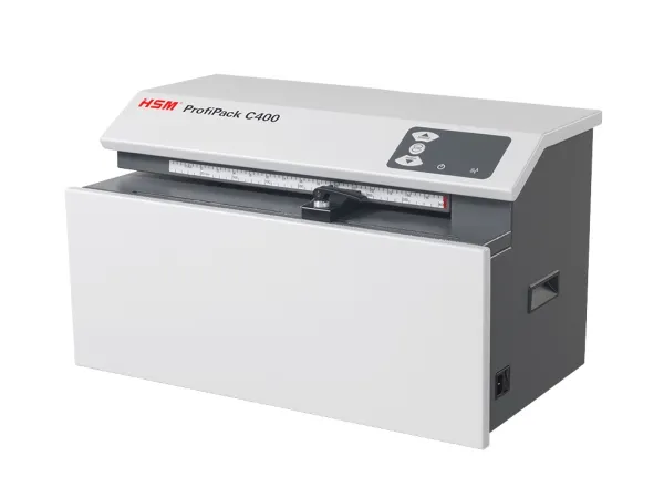 HSM ProfiPack C400 - Papomformer - 415 mm bredde - lysegrå, jerngrå