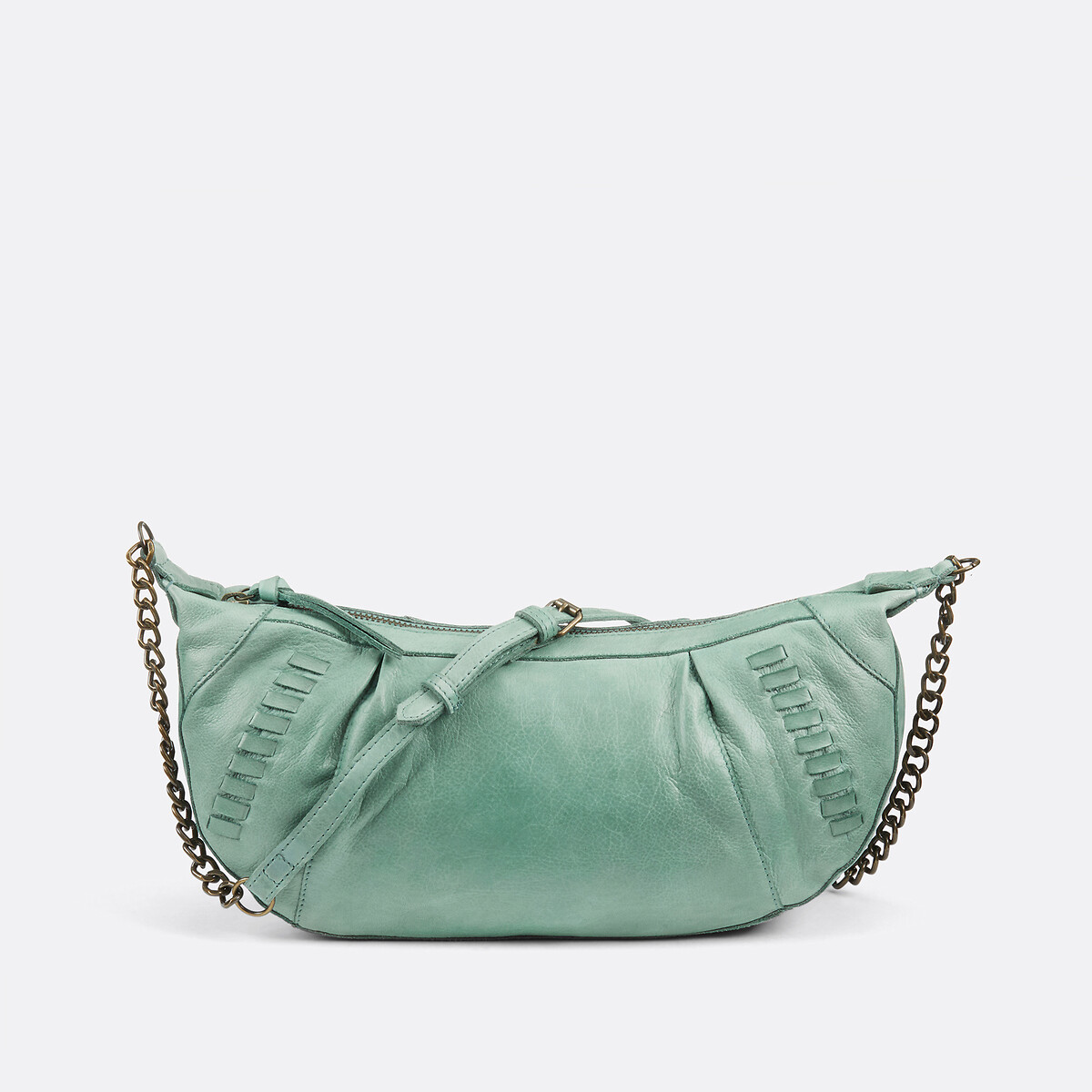 PEÇAS<br>Bolsa de Ombro de Couro Thalia