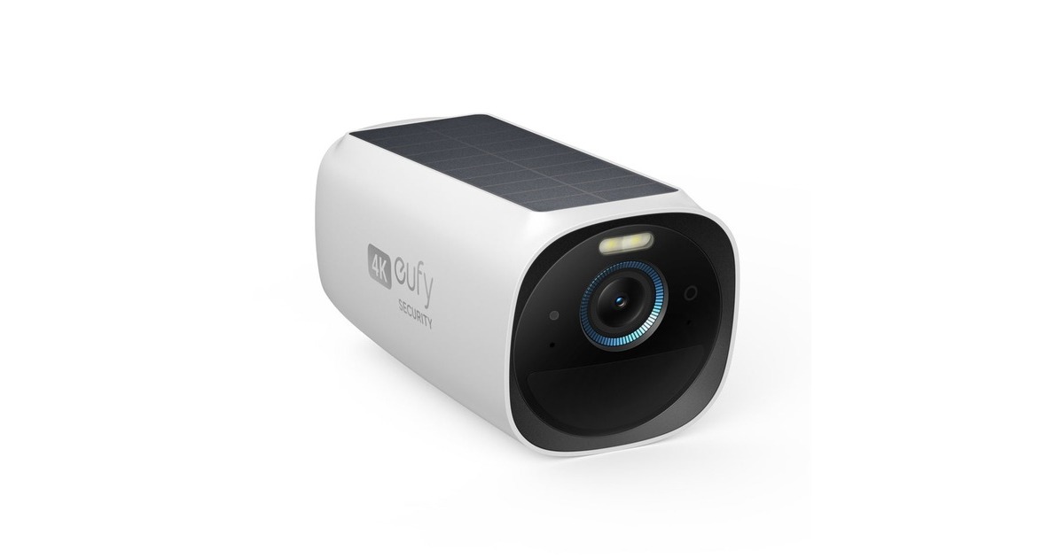 EufyeufyCam S330 (eufyCam 3) Add-on Camera  (Wit, Geïntegreerd zonnepaneel)