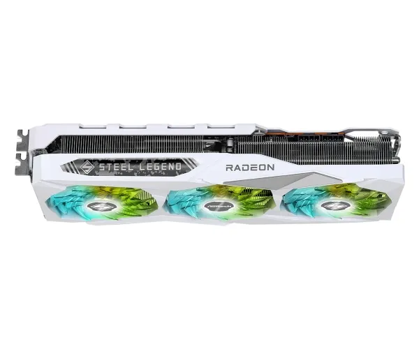 ASRock Steel Legend Radeon RX 7800 XT 16GB OC - Grafikkort - Radeon RX 7800 XT - 16 GB GDDR6 - PCIe 4.0 x16 - 3 x DisplayPort, HDMI - boks