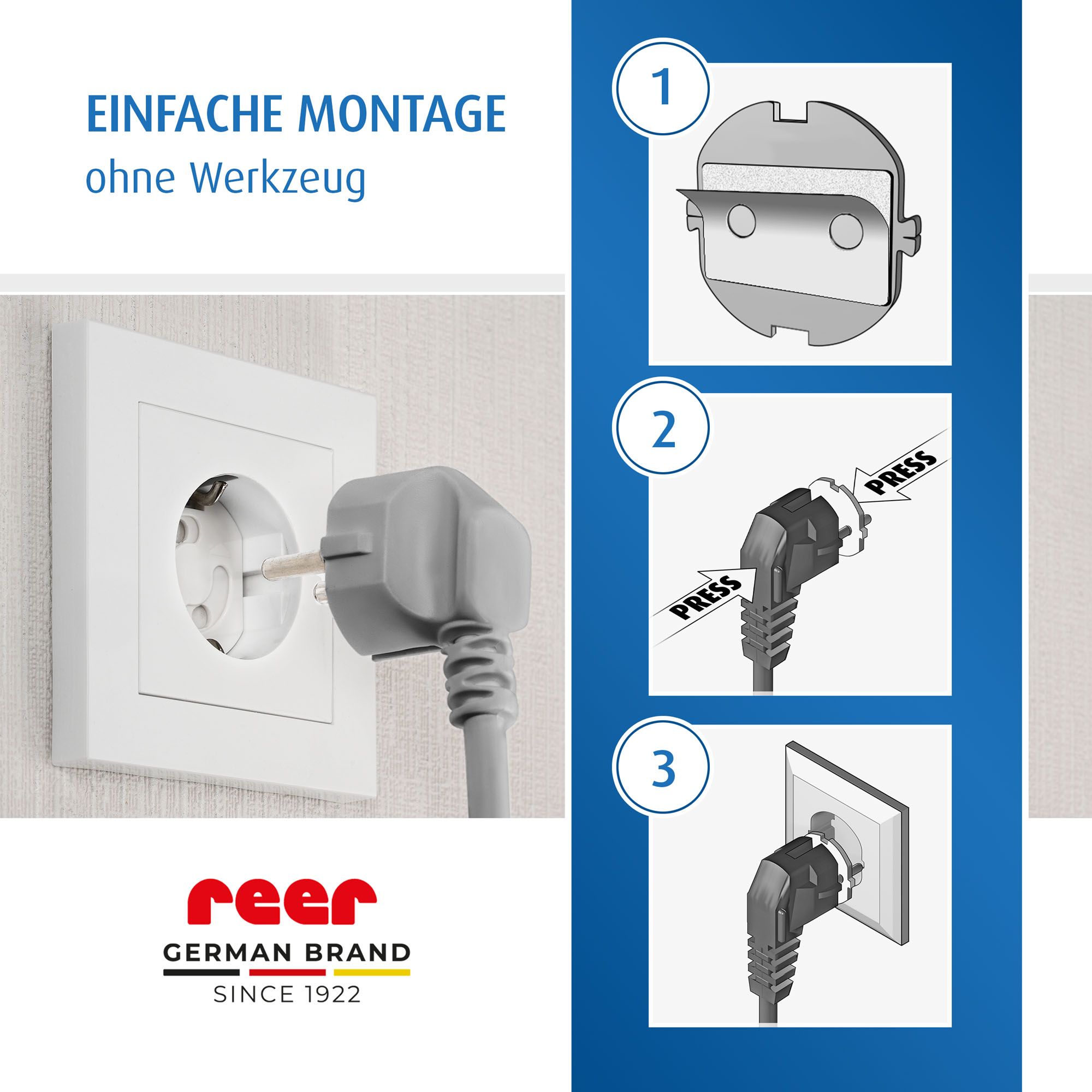 reer Steckdosenschutz zum Kleben