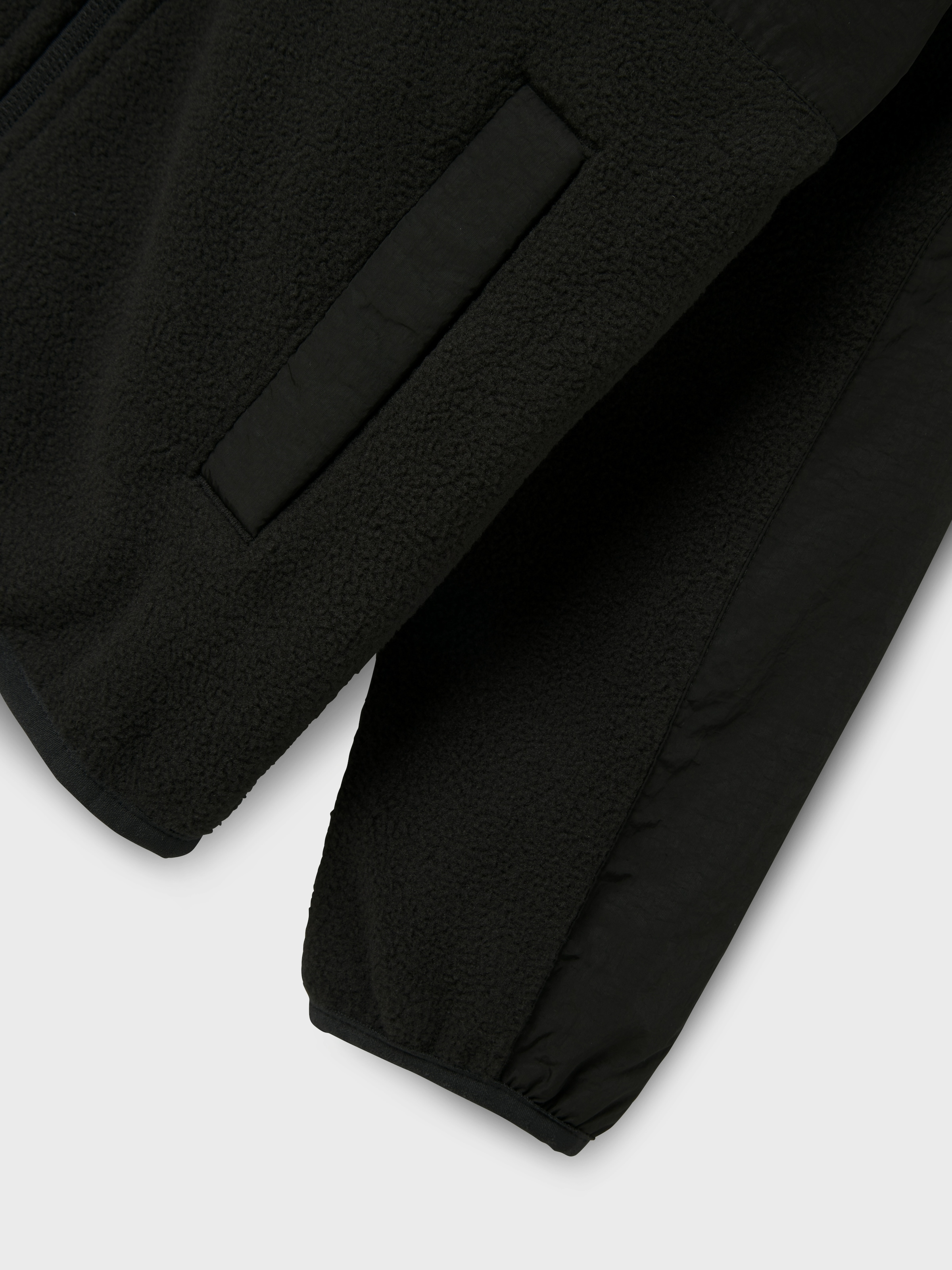 Name It Fleecejacke »NKNMYLES FLEECE JACKET NOOS« ohne Kapuze im Materialmix und cooler Colorblocking-Optik