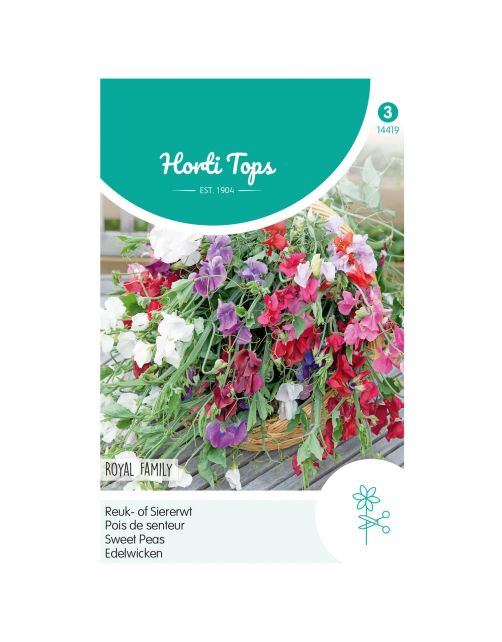 Hortitops Lathyrus - Reuk- Of Siererwt Royal Family Gemengd - Bloemenzaden - 5 g