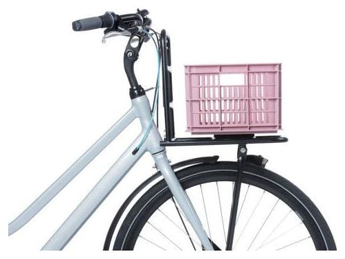 BASIL Caisse À Vélo Recyclée Caisse S 17.5 Litres 29 X 39 X 20 Cm - Blossom