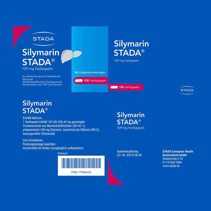 Silymarin STADA 109 mg Hartkapseln, 100 St