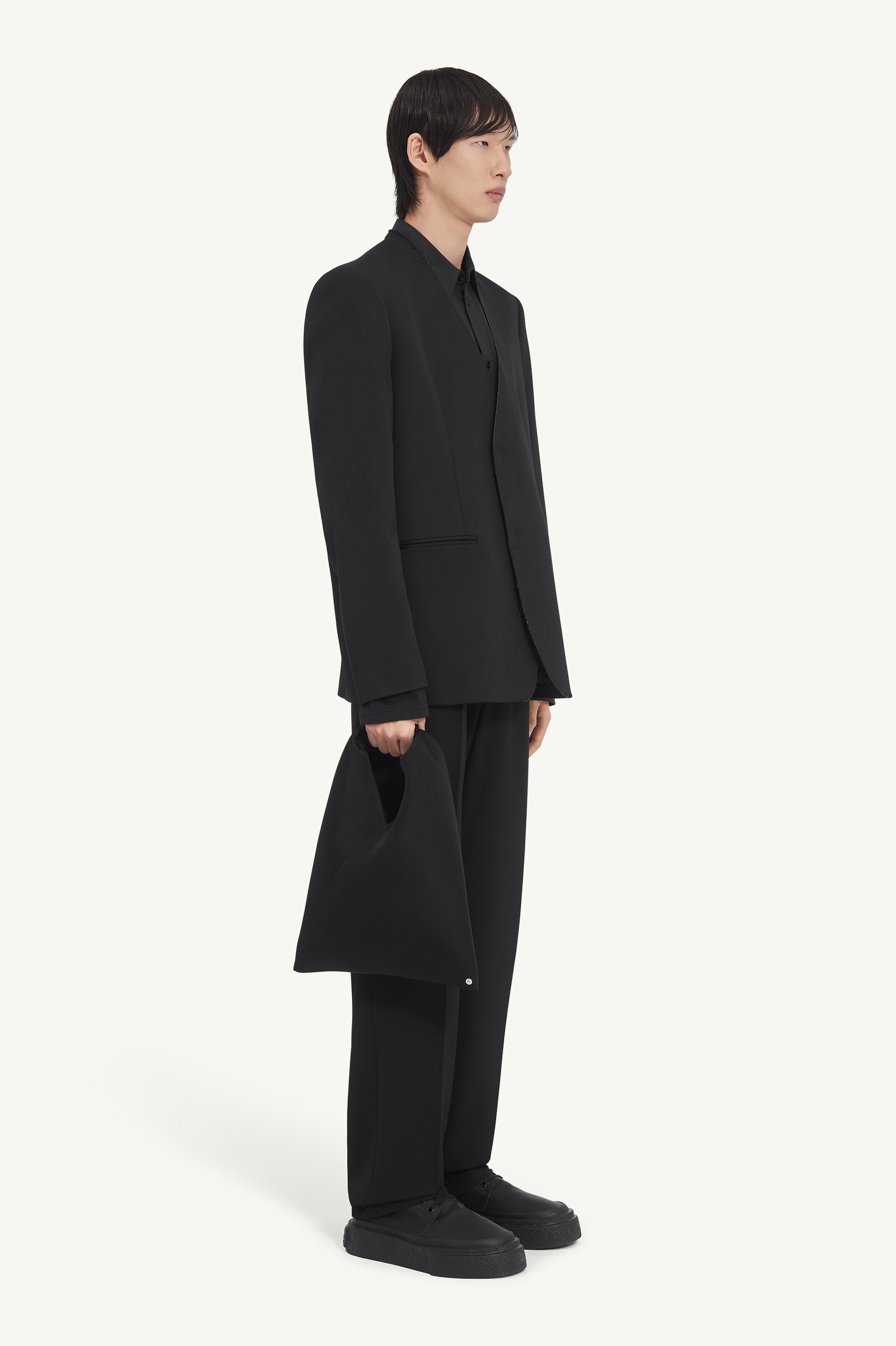 Veste de tailleur en laine pour homme | MM6