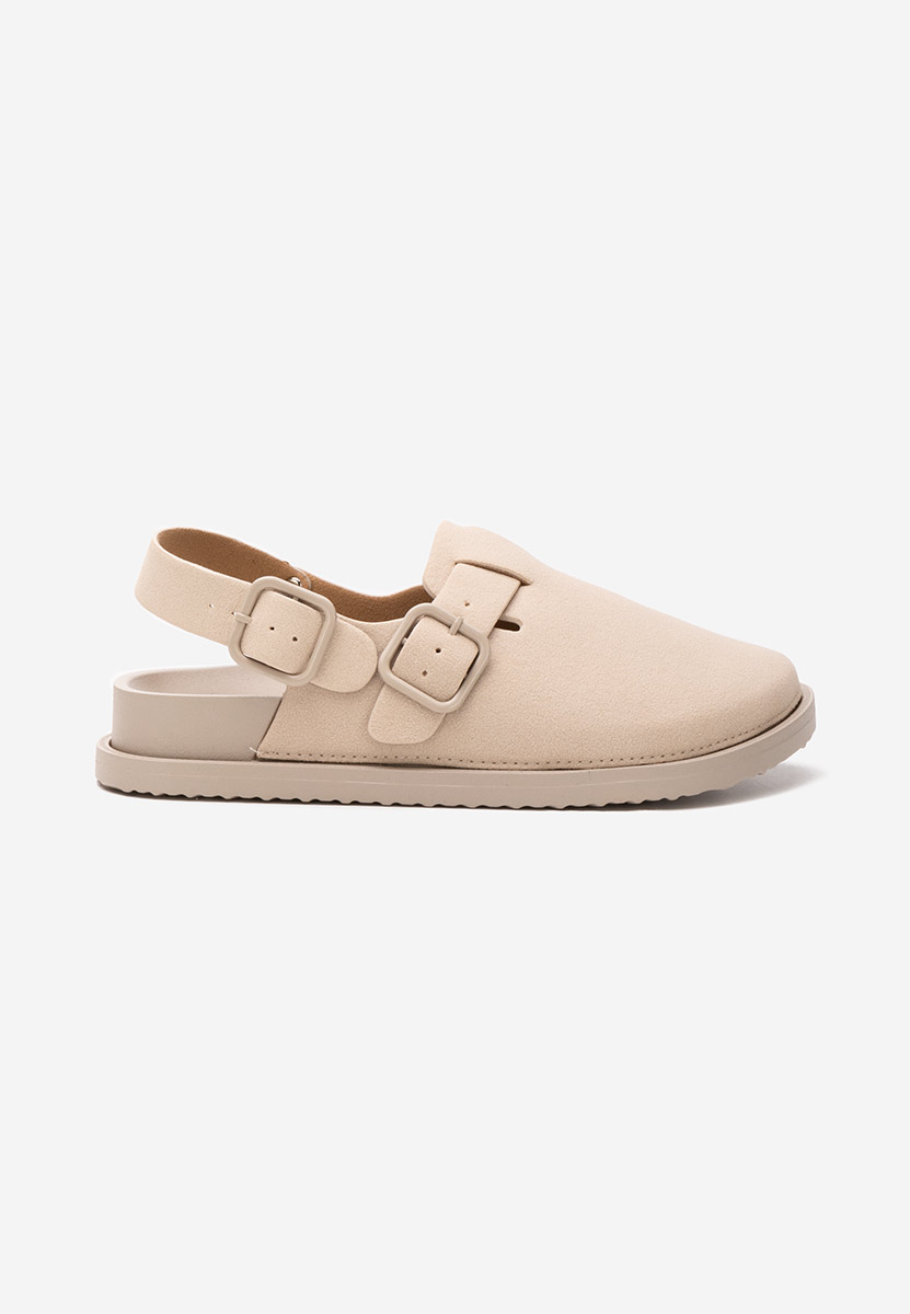 Sabots femme beige Junita
