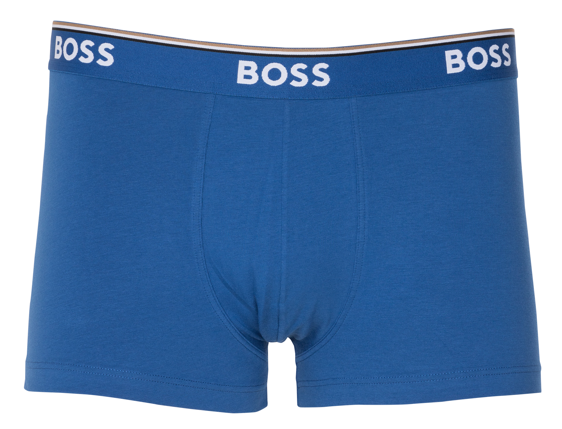 Lot de 3 boxers en coton mélangé | Bleu