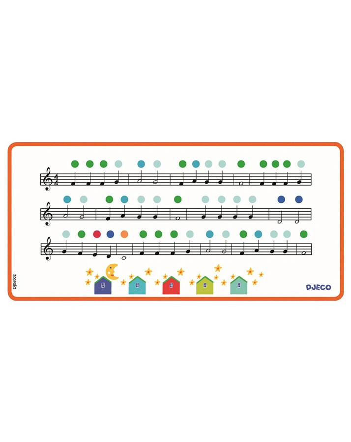 Xylophon ANIMAMBO in bunt