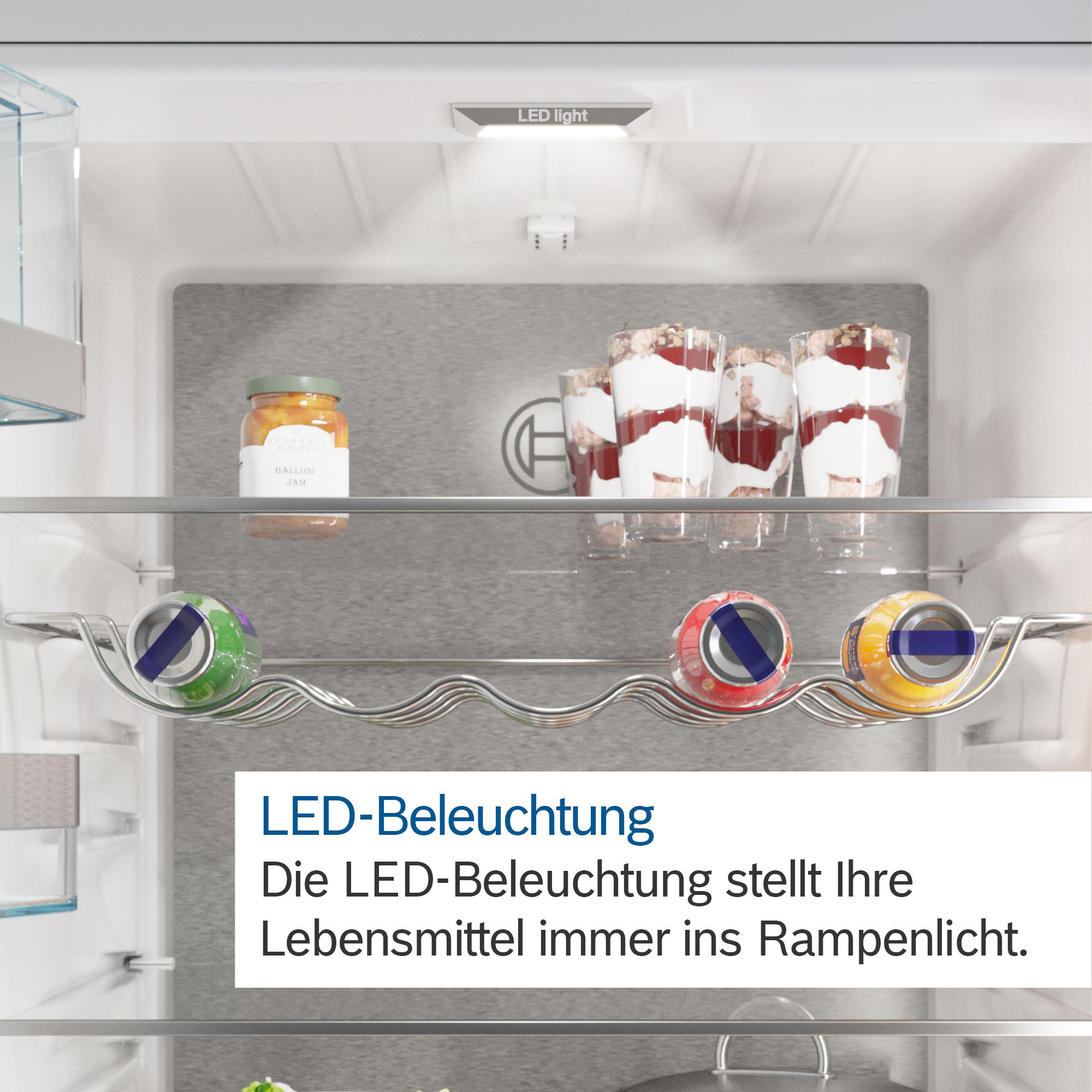 BOSCH Kühl-Gefrierkombination KGE36AWCA - weiß - C