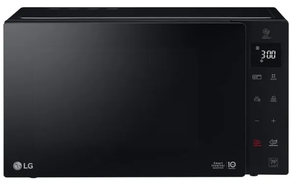 LG NeoChef MH6535GIS - Mikrobølgeovn med grill - 25 liter - 1100 W - sort