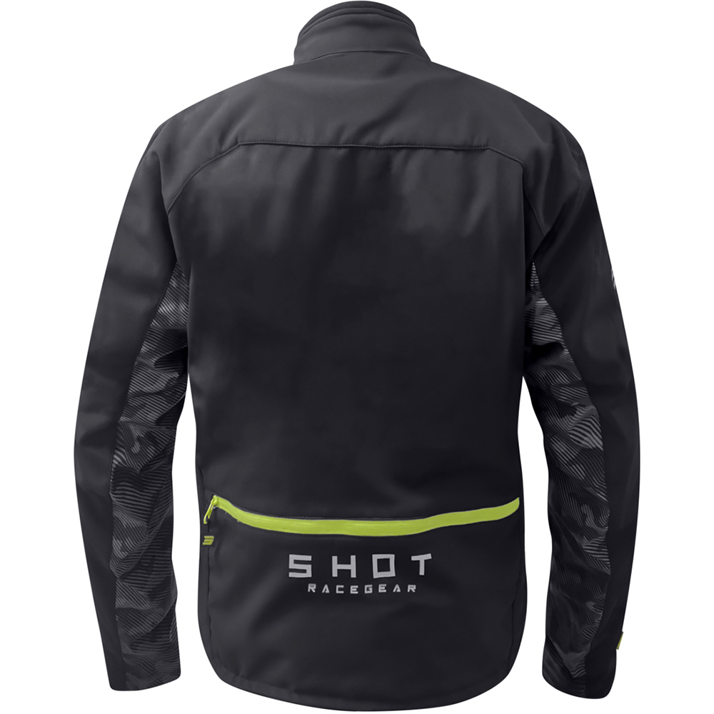Shot - Veste Climatic Noir / Jaune fluo