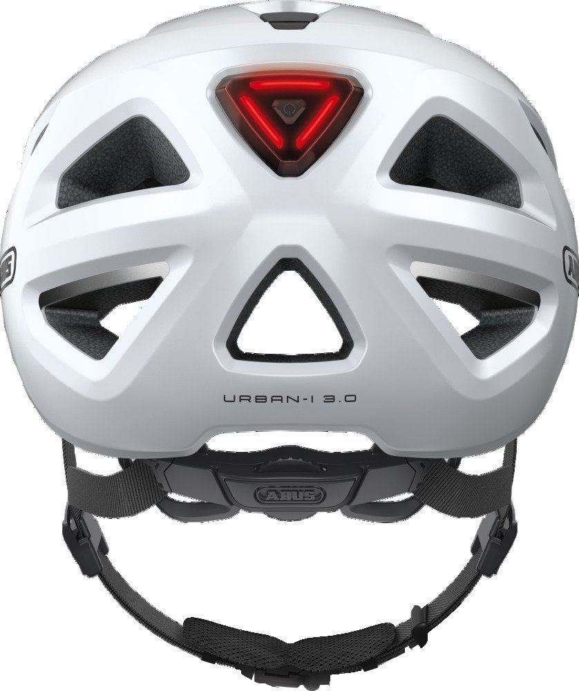ABUS Urban-I 3.0 cykelhjelm LED Polar White