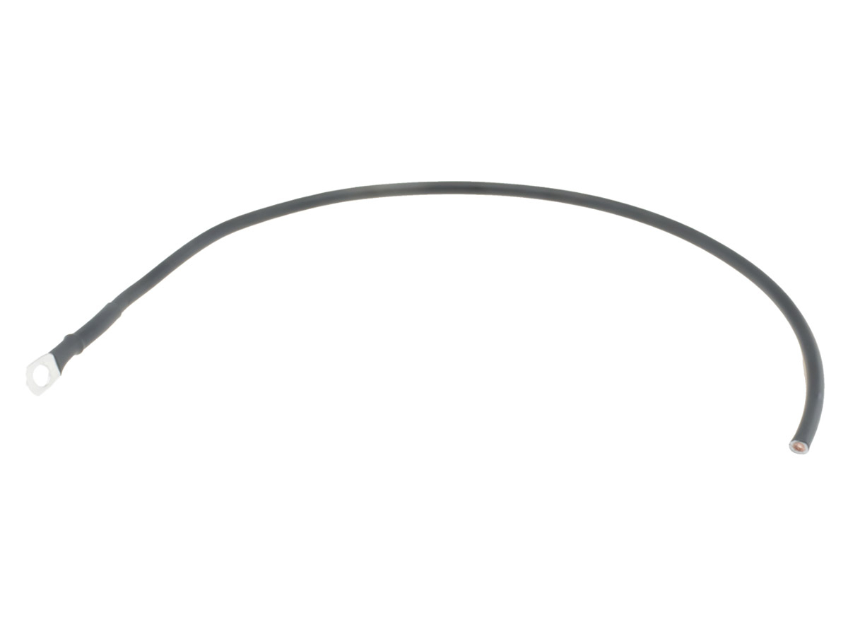 BBA 10 mm 50 cm accukabel - black