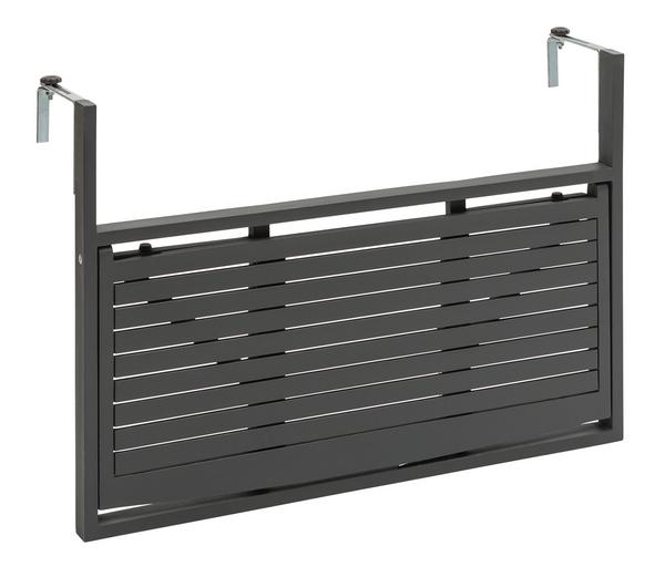 Dehner Balkonhängetisch, ca. B90/H65/T41,7 cm