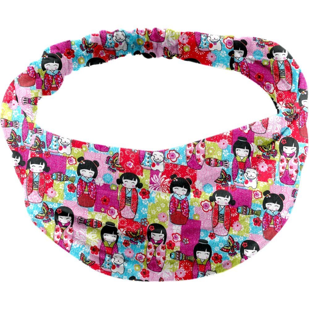 Bandeau Fichu Bébé Kokeshis