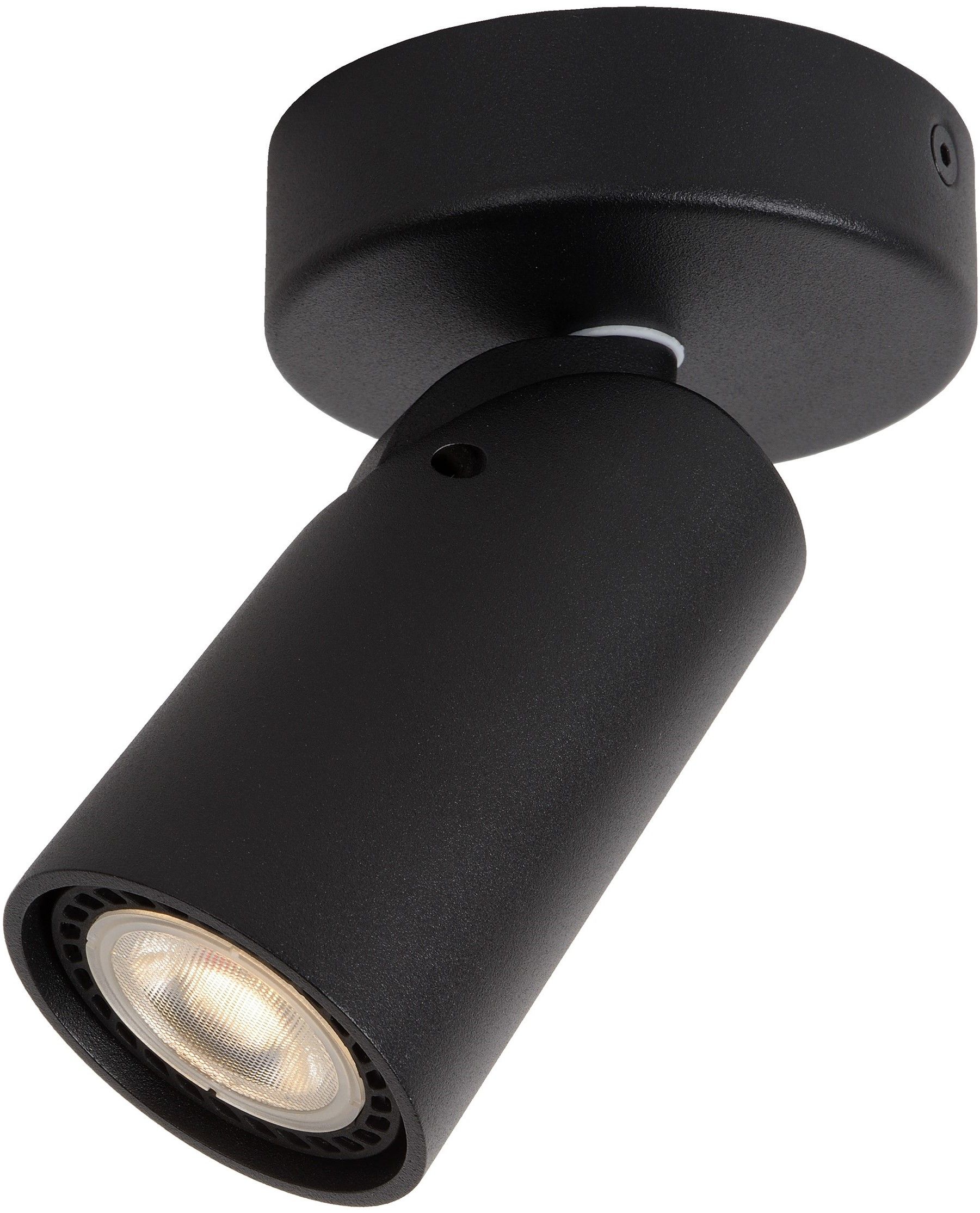 Plafondspot Zwart Xyrus B9 x D9 cm