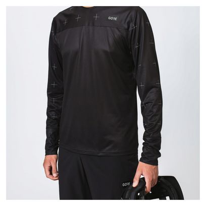 Maillot Manches Longues Gore Wear TrailKPR Daily Noir