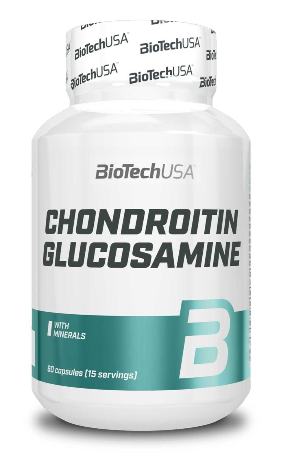 Biotech USA Condroitina Glucosamina 60 cápsulas
