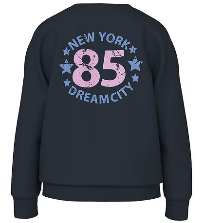 Name It Sweatshirt - NkfVasacha - Dark Sapphire/New York