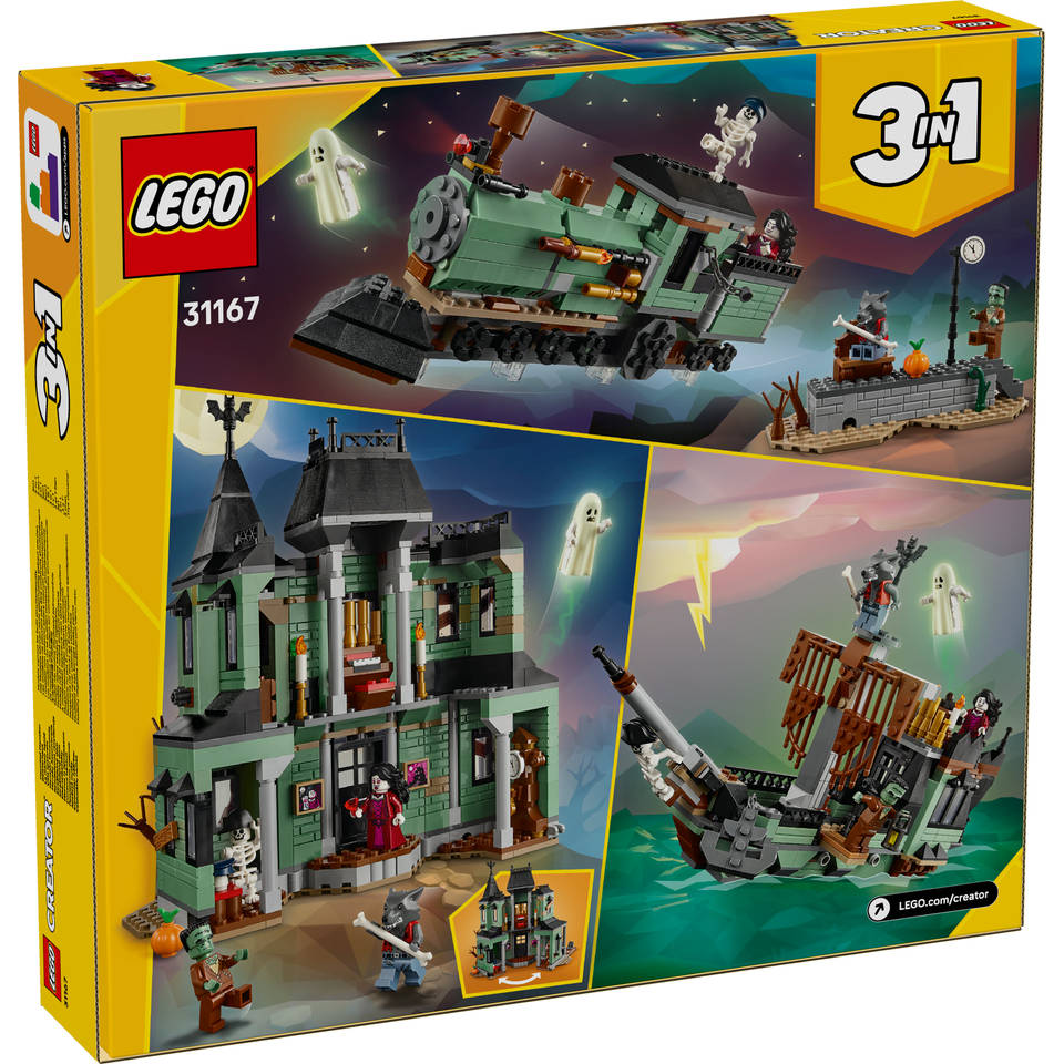 LEGO Creator 3-in-1 spookhuis 31167