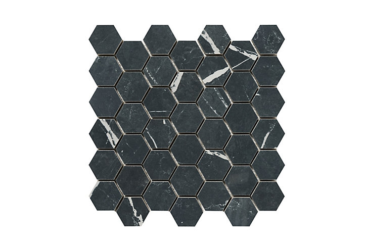 Mosaïque noir 30x30cm Ultimate marble