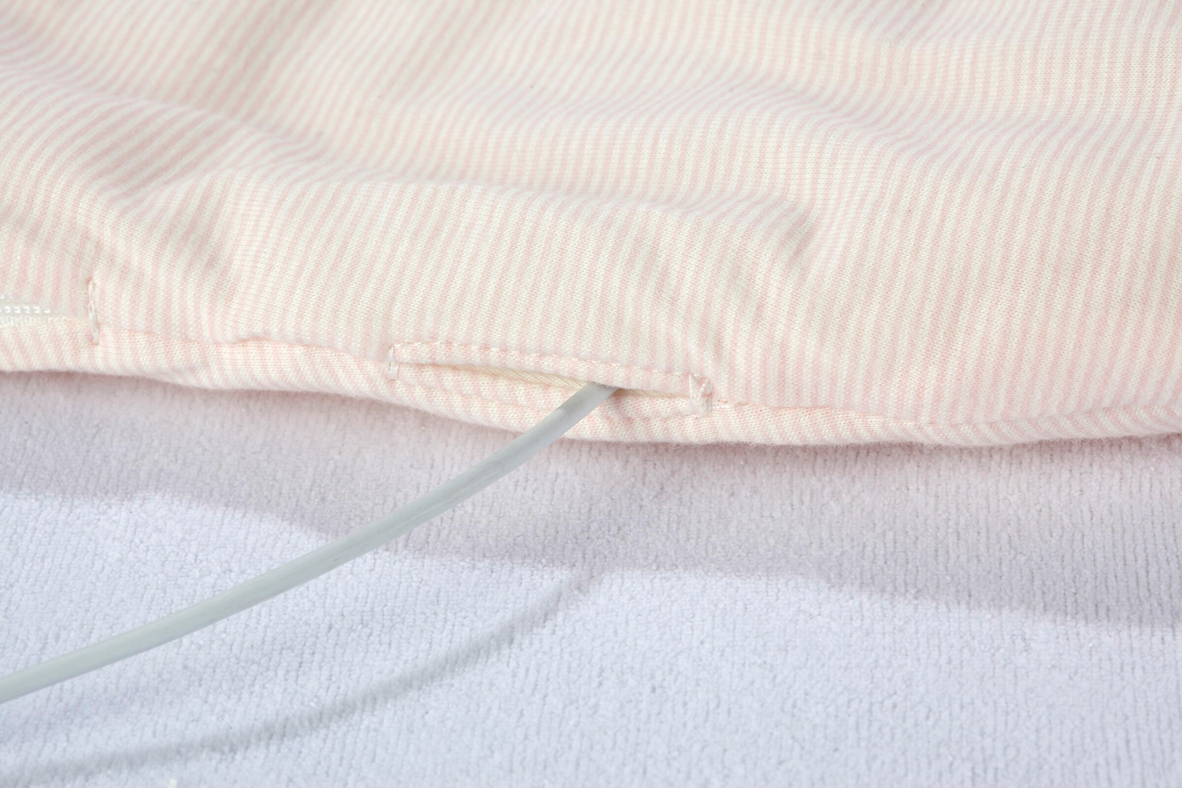 Alvi Frühchenschlafsack komplett 2 teilig (Jersey) - rose Stripe