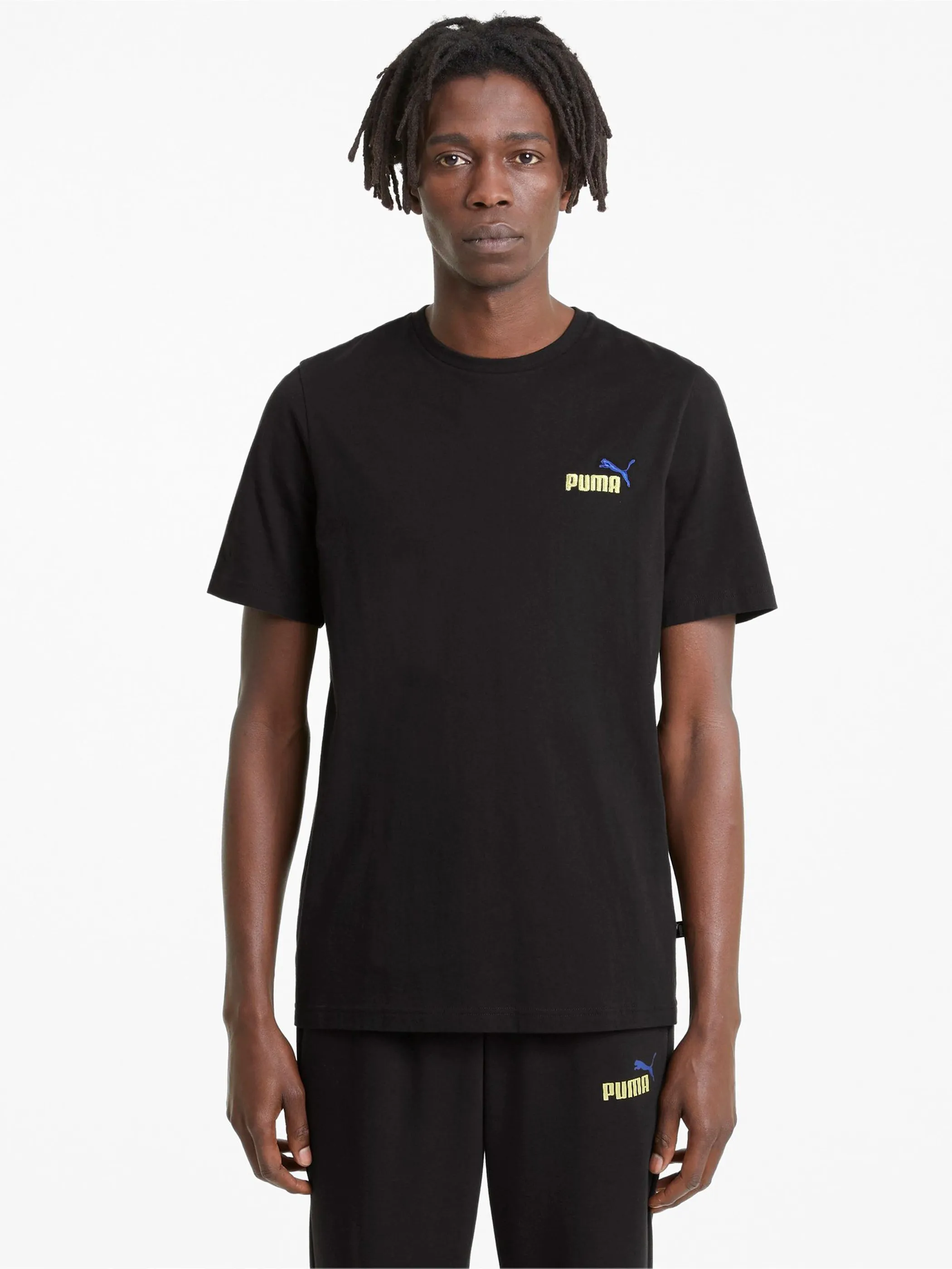Herren Shirt mit Logo-Stickerei