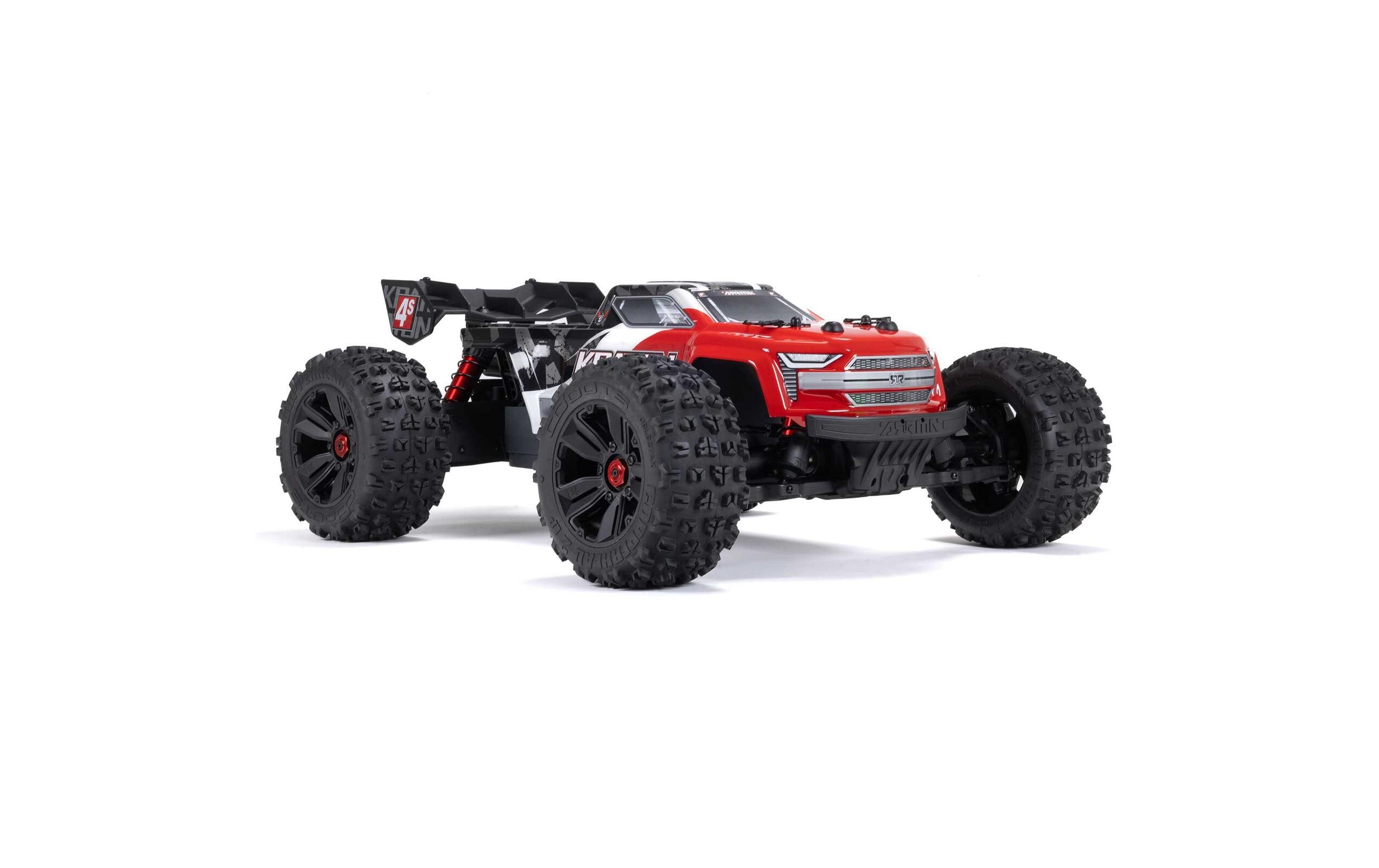 Monster Truck Kraton 4x4 4S V2 BLX Rot, ARTR, 1:10<br>Robuster Speed Monstertruck mit 4S Brushless Antrieb