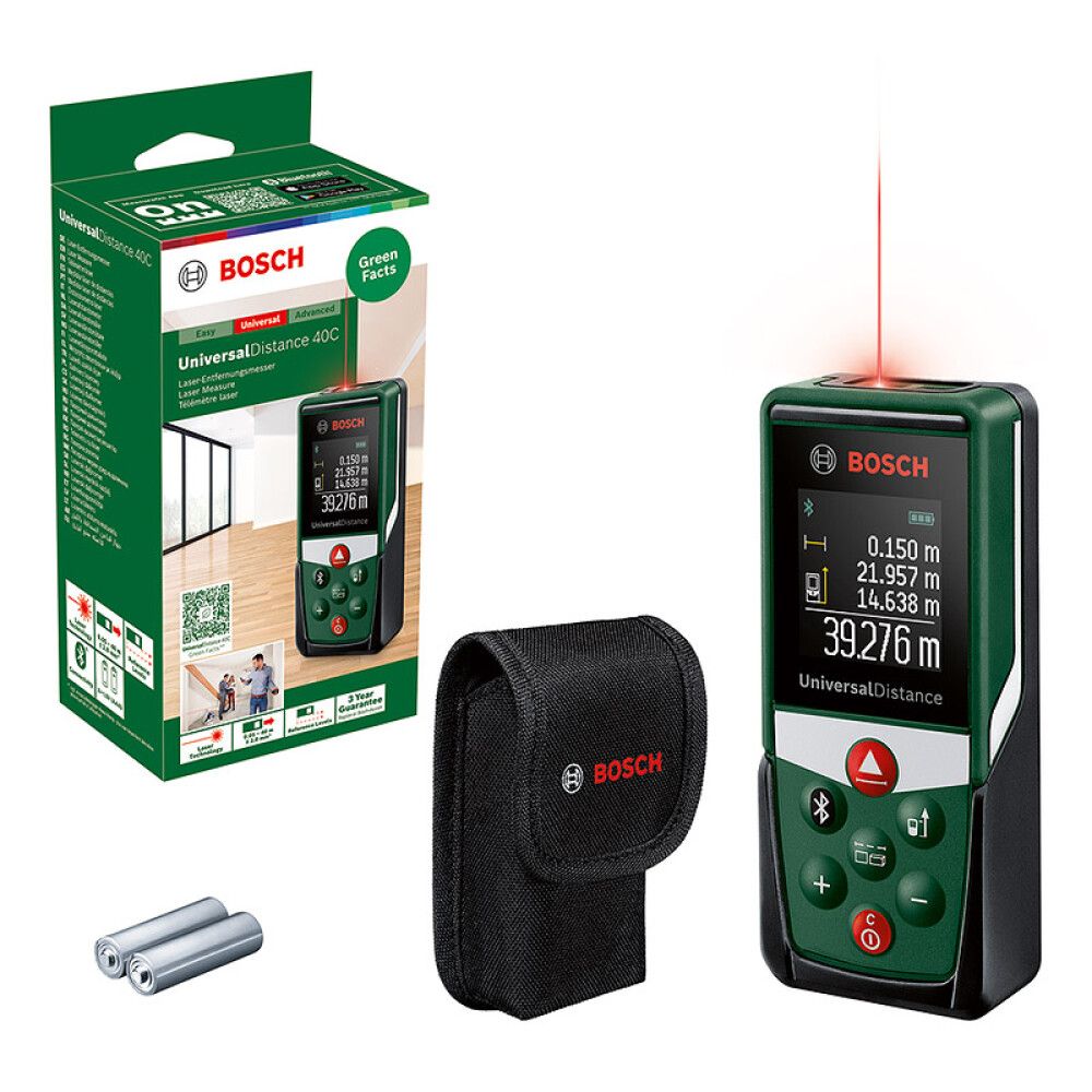 LASERAVSTANDSMÅLER BOSCH UNIVERSALDISTANCE 40C