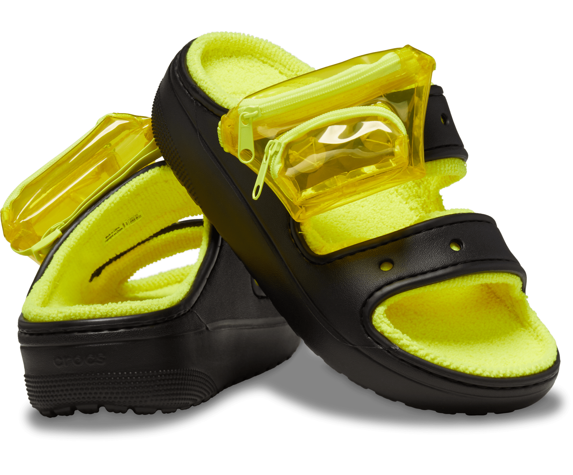 Classic Cozzzy Towel Neon Highlighter Sandal