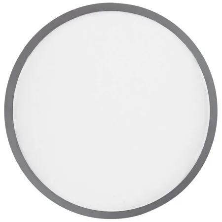 Macma Frisbee mit Tasche, auch zum bemalen geeignet, weiß, 5 Stück
