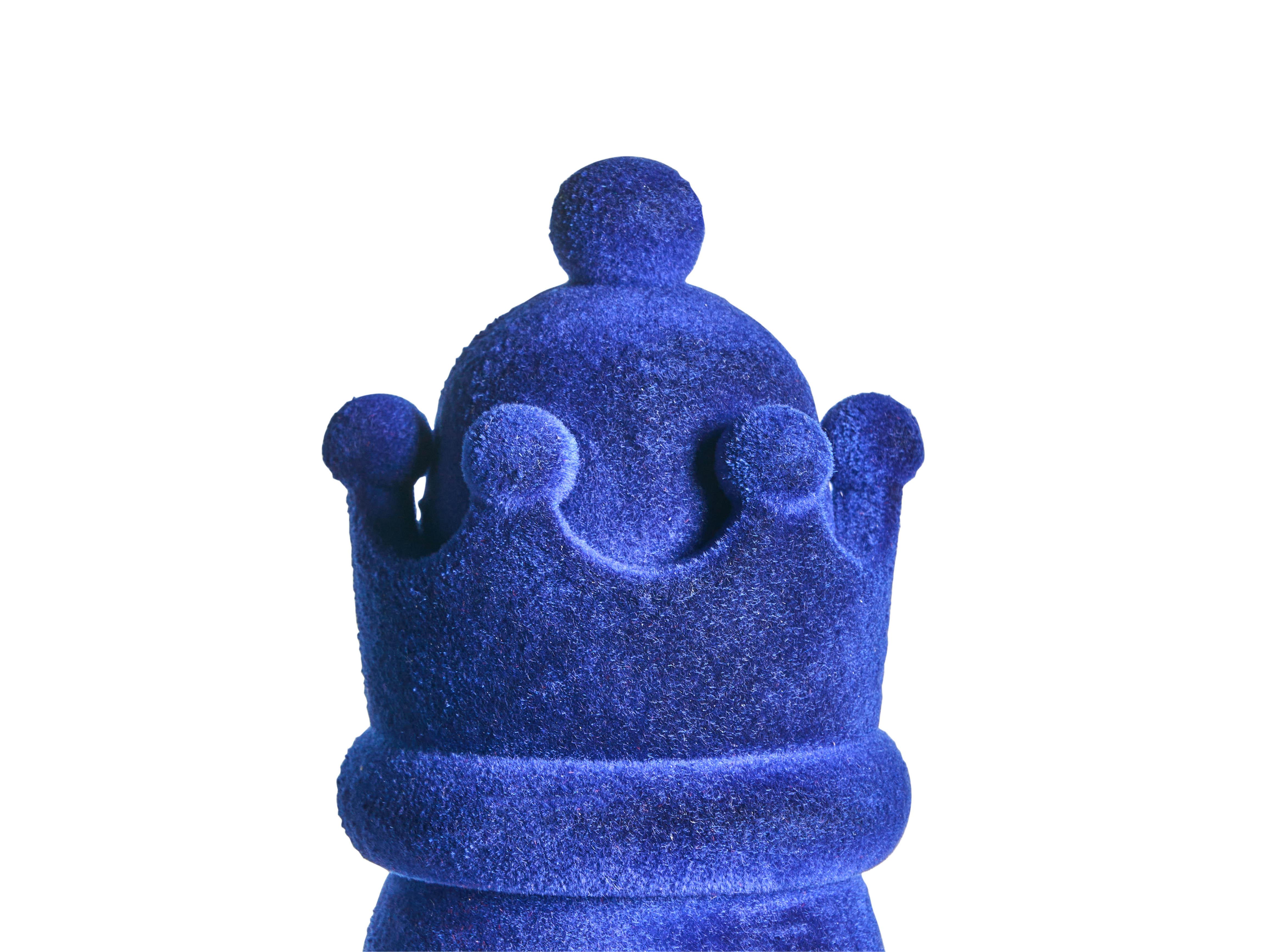 Set van 2 figuren FLATEY Notenkraker 40 cm Blauw