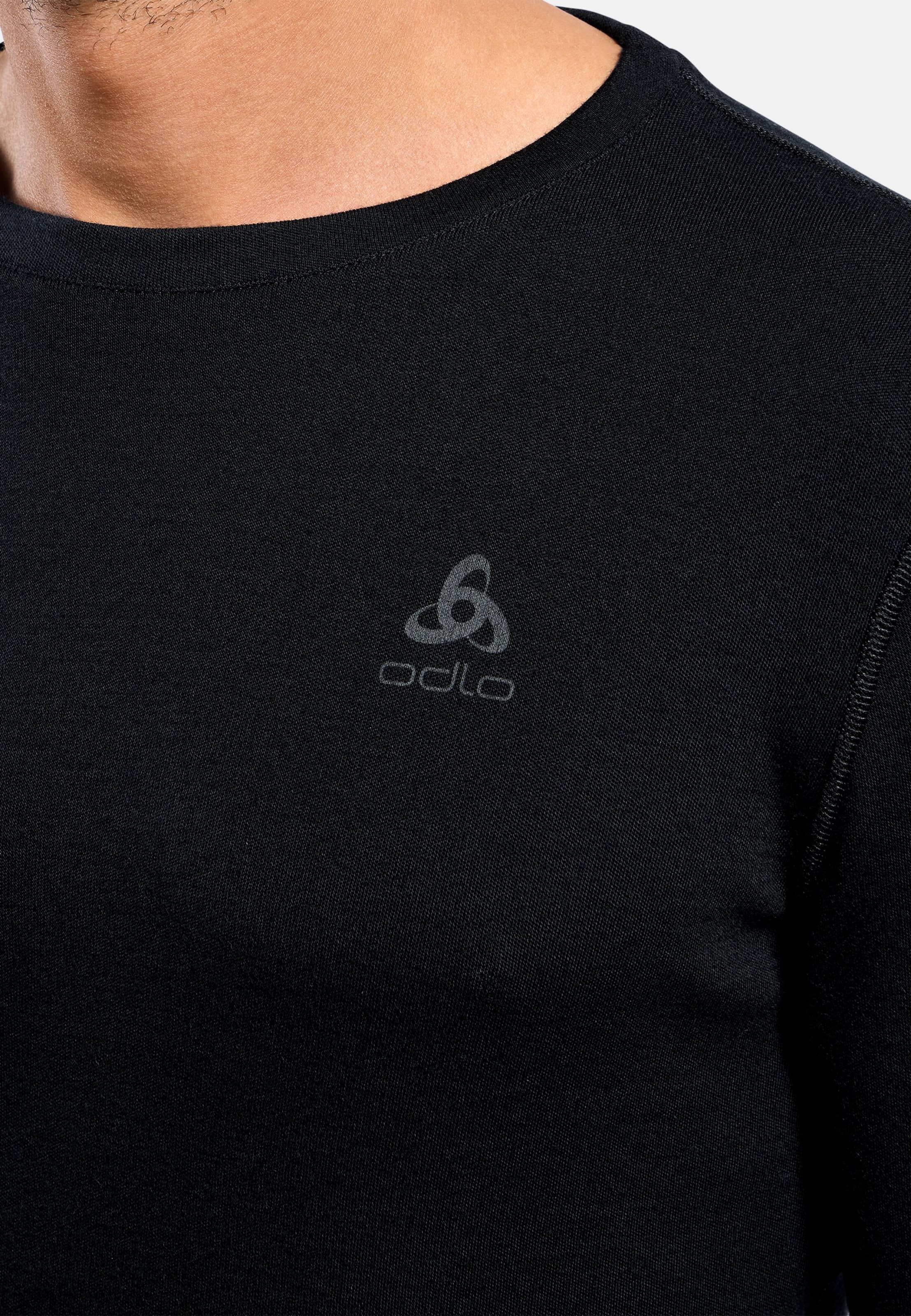 Natural Merino 260 Base Layer Langarmshirt in black