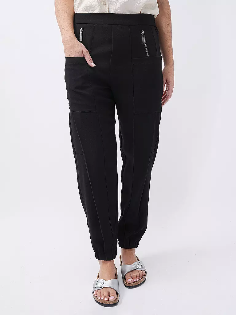 MAC Cargohose Tapered Fit NAGANO schwarz