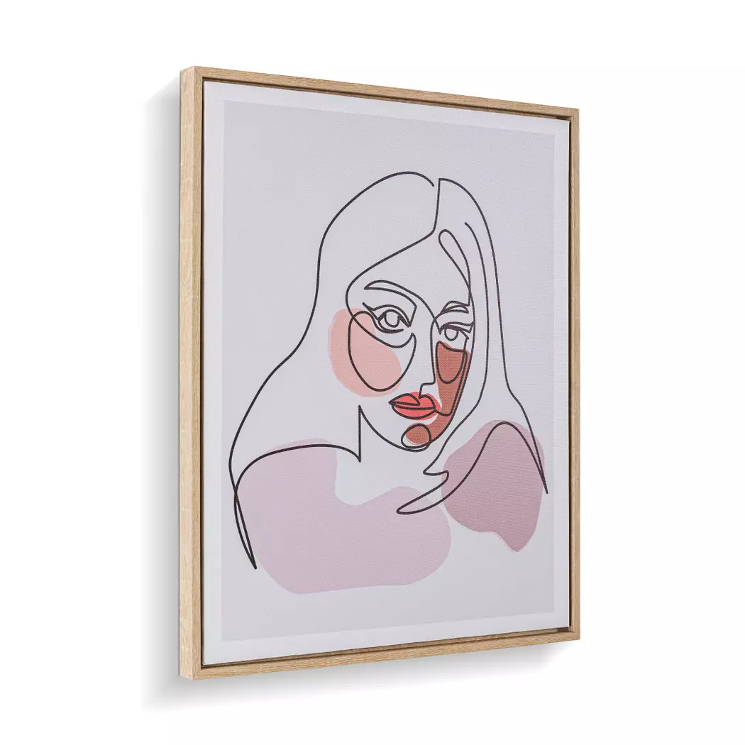 Wandbild 40 x 50 cm Young Woman II
