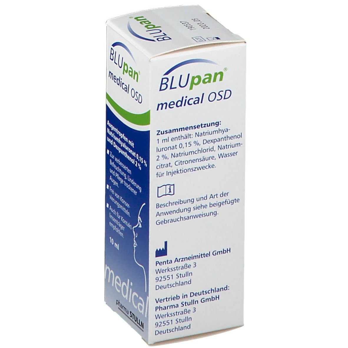 BLUpan® medical OSD Augentropfen