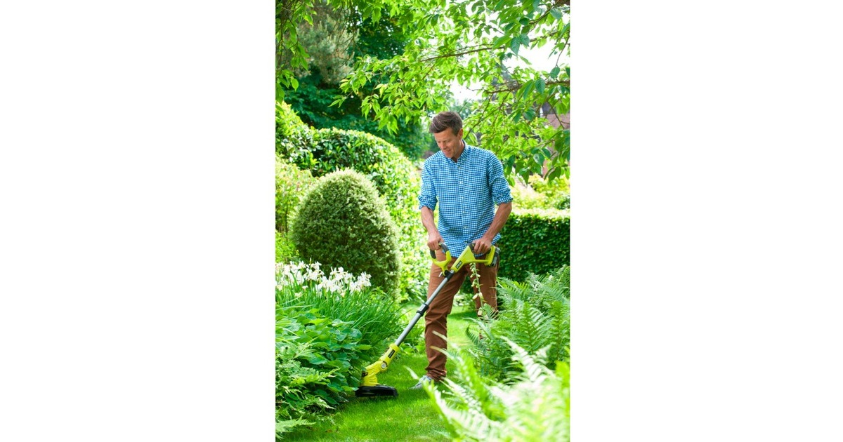 RyobiONE+ Snoerloze Grastrimmer RLT183225F  (Groen/zwart, Accu inbegrepen)
