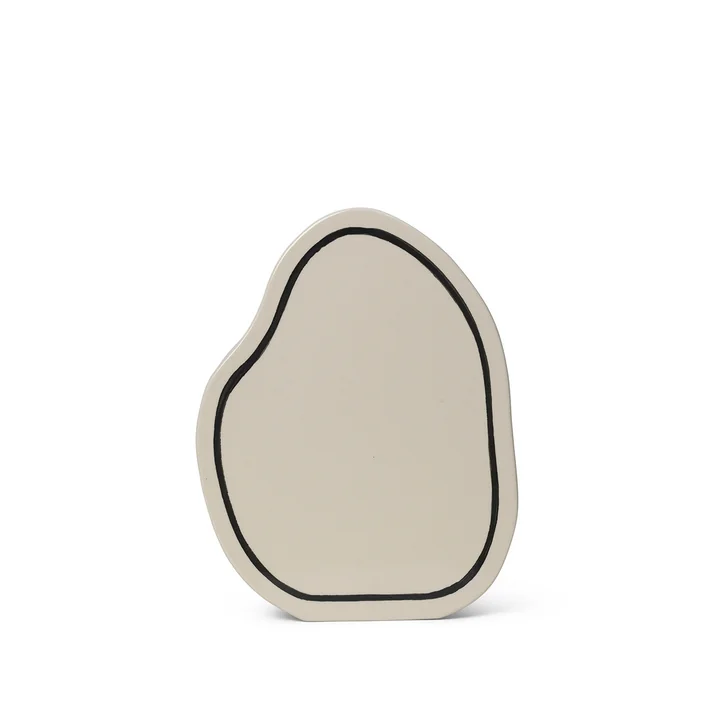 Ferm Living - Paste Vase Curvy, off-white